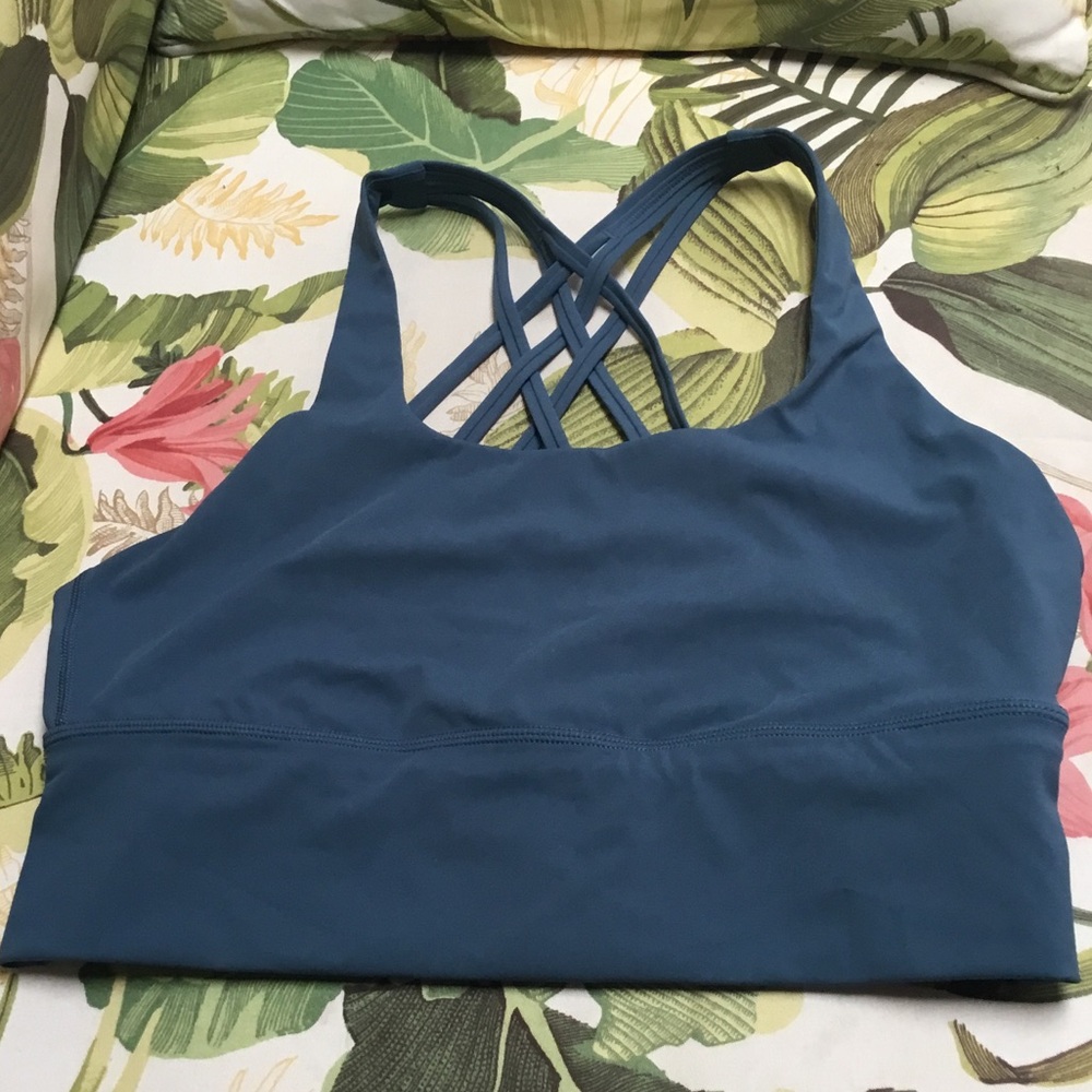 Sweaty Betty Teal Strappy Sports Bra